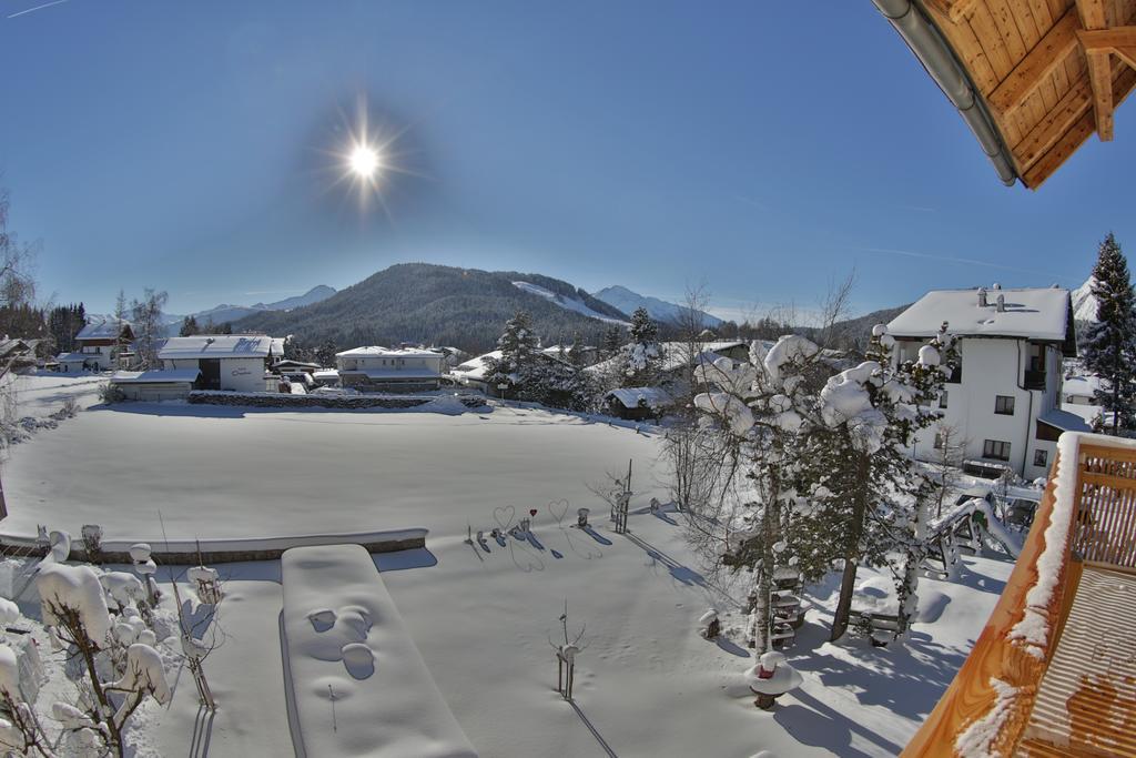 Hannas Alpengruss Apartment - Zimmer Seefeld in Tirol Kültér fotó